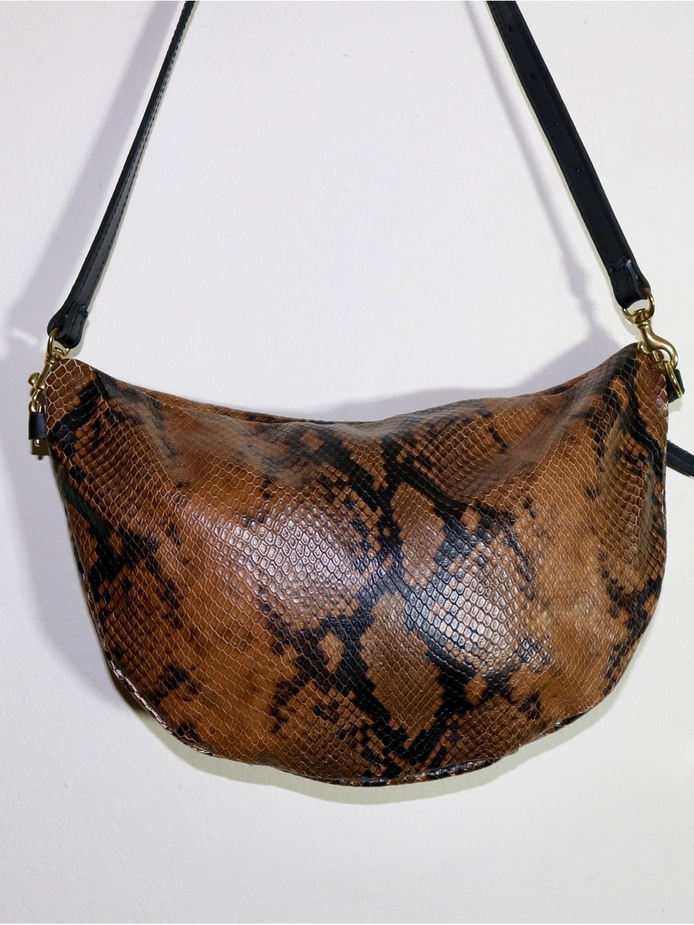 Clare V. Grande Belt Bag in Python - Picture 8 of 16